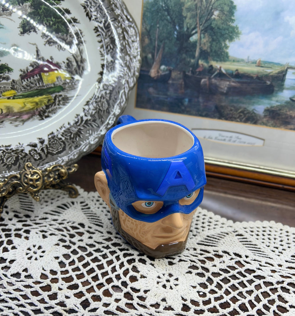 Marvel Captain America 3D sculpted mug