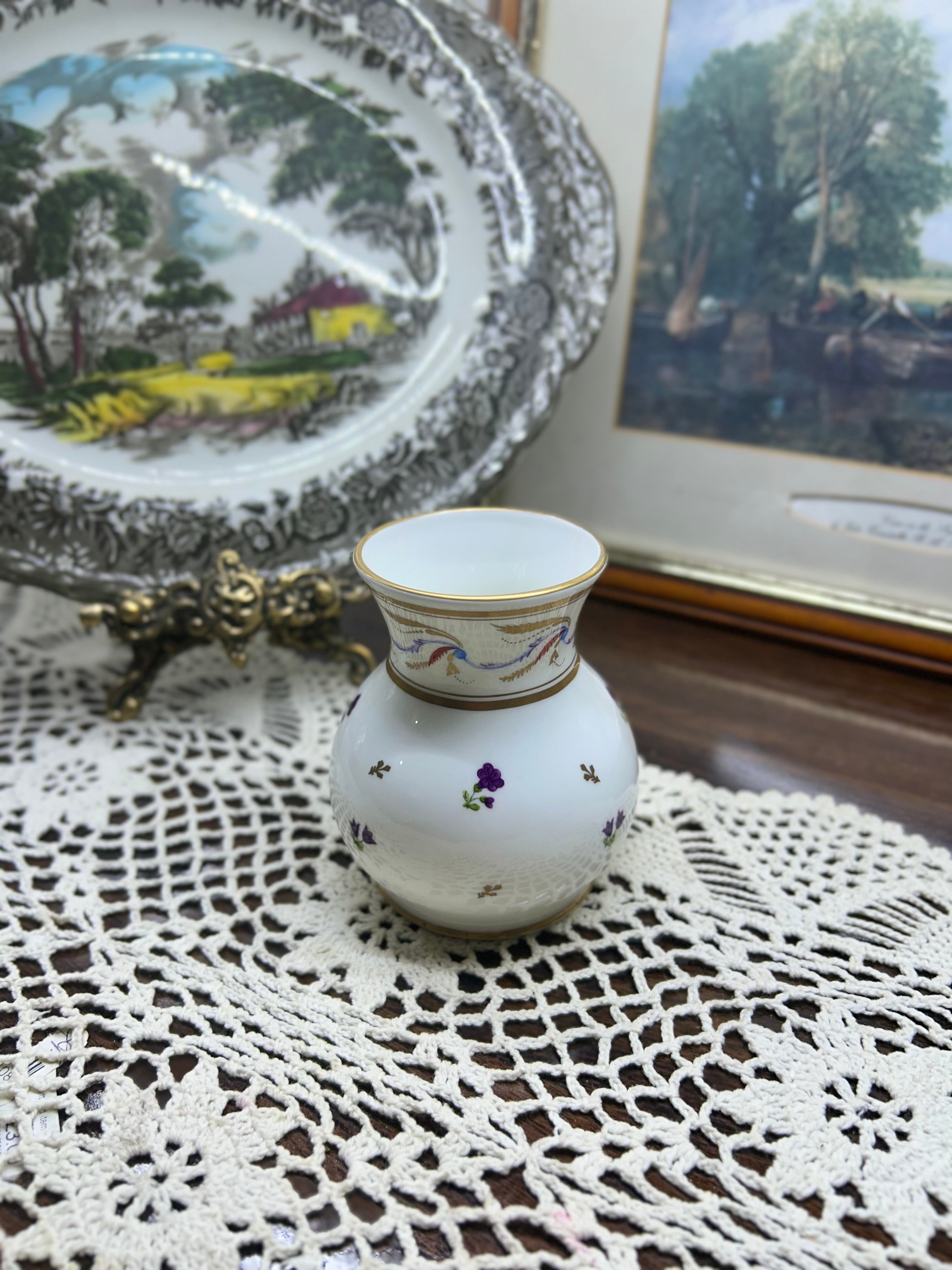 National Trust Fine Bone China Vase — England