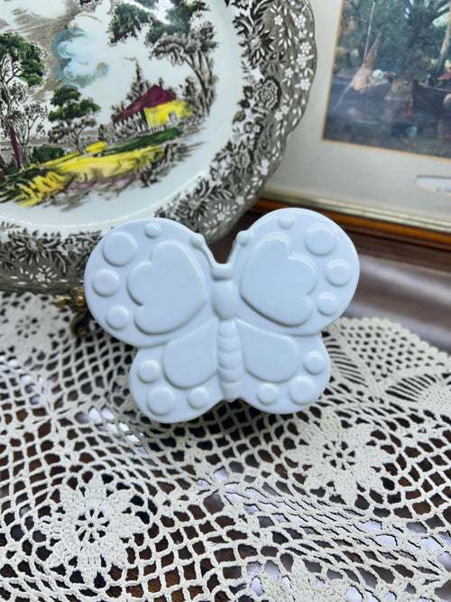 Ceramic butterfly shaped coin bank
