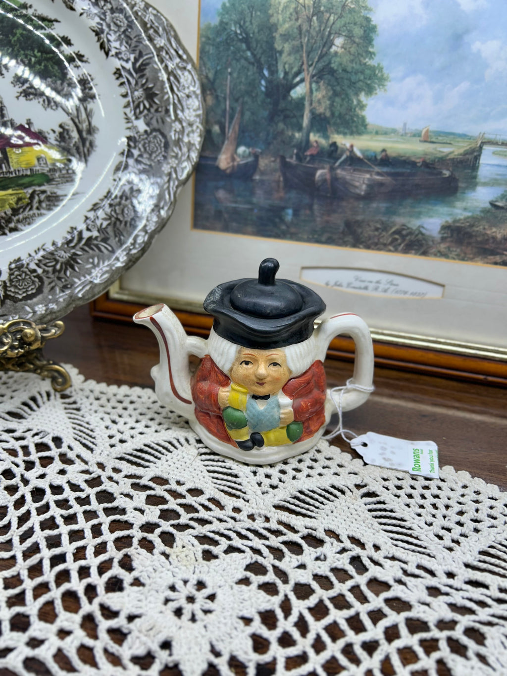 Vintage Staffordshire Shorter & Sons Toby Tea Pot