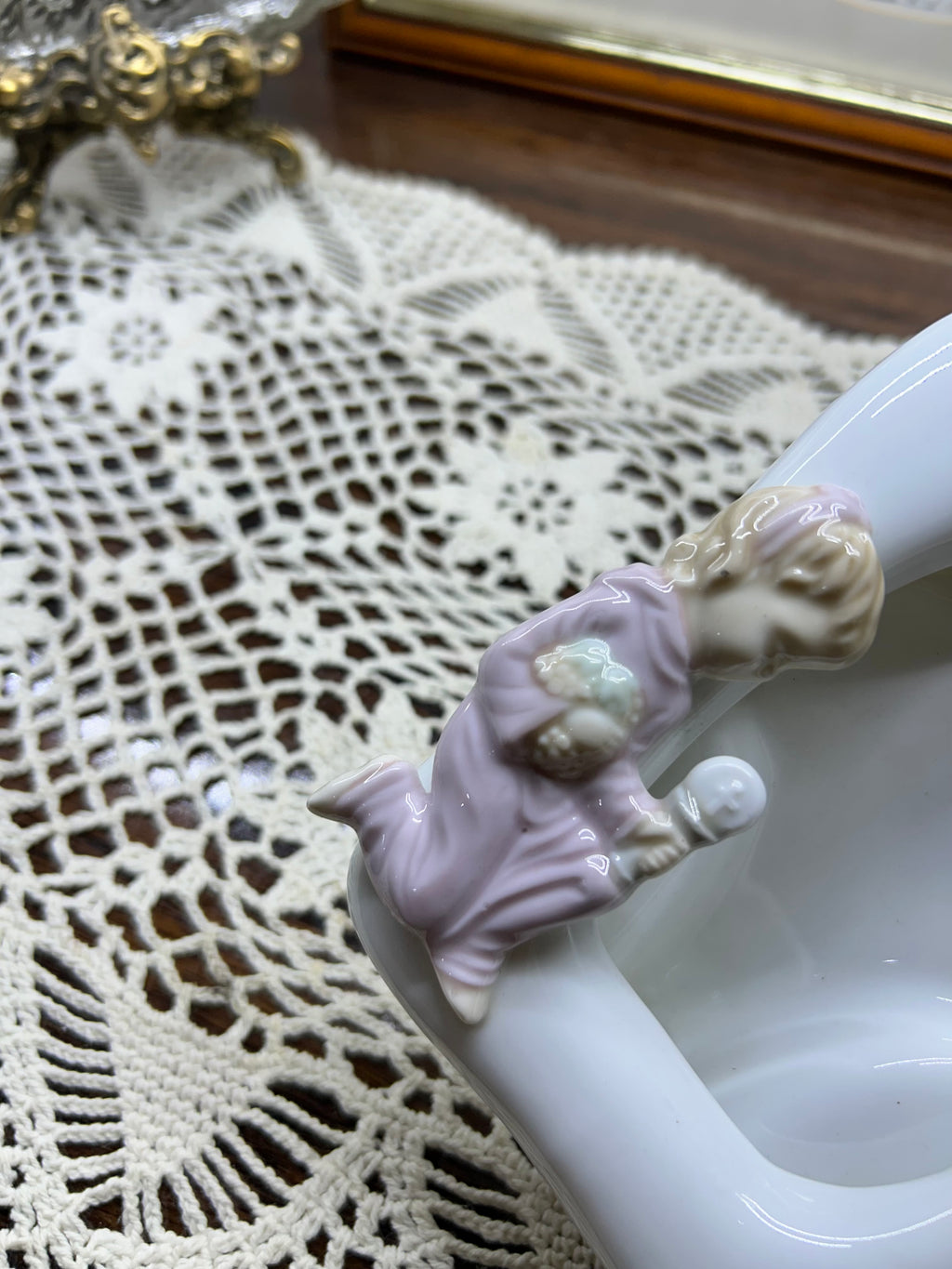 Ceramic photo frame
