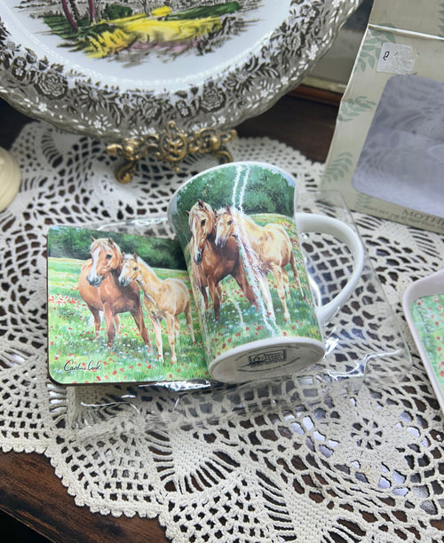 Countryside Collection Mother and Foal gift set — boxed