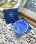 Stuart 24% lead Crystal cut bowl, featuring intricate patterns