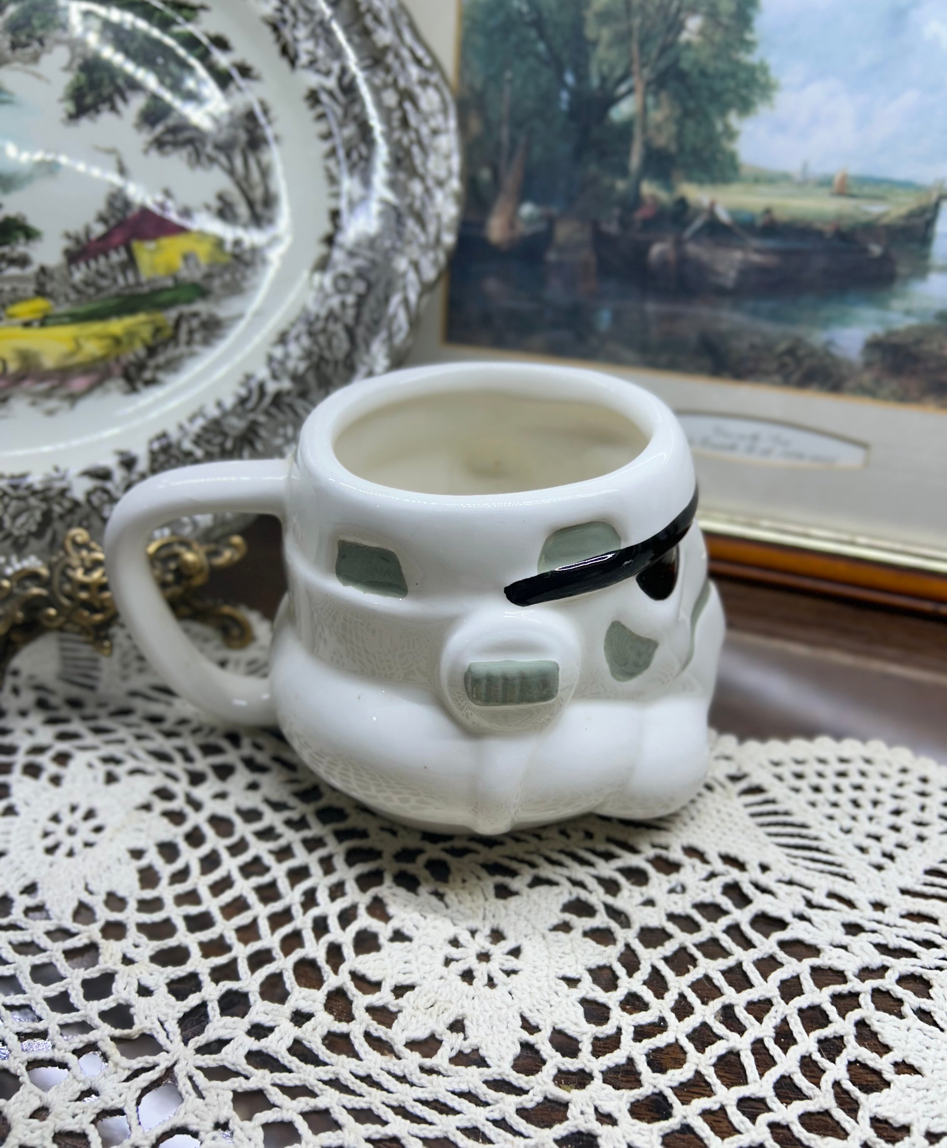 M&S Star Wars Stormtrooper 3D sculpted ceramic mug