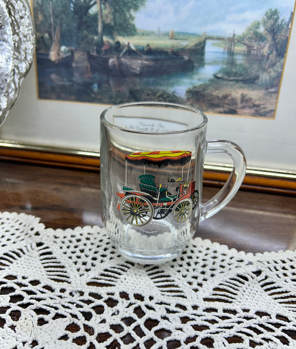 Vintage Hazel-Atlas 1950's glass mug
