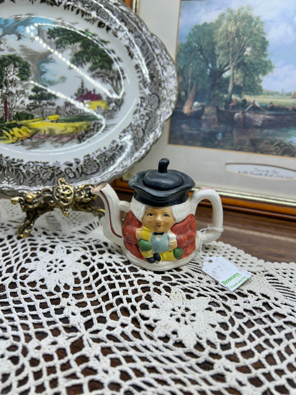 Vintage Staffordshire Shorter & Sons Toby Tea Pot