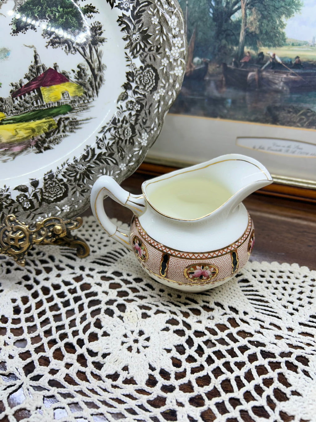 Vintage Paragon “Two roses” creamer