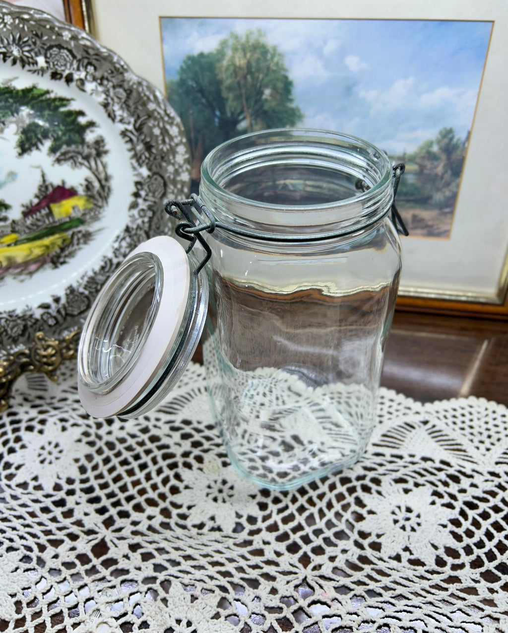 Bormioli Rocco Fido Glass Jar 1.5Litres — Italy