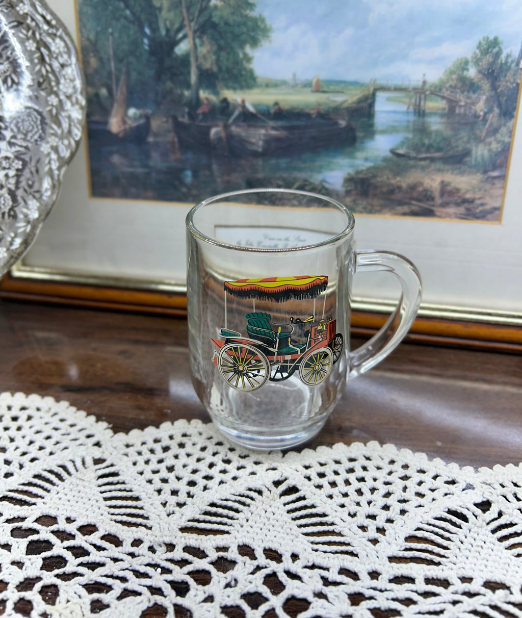 Vintage Hazel-Atlas 1950's glass mug