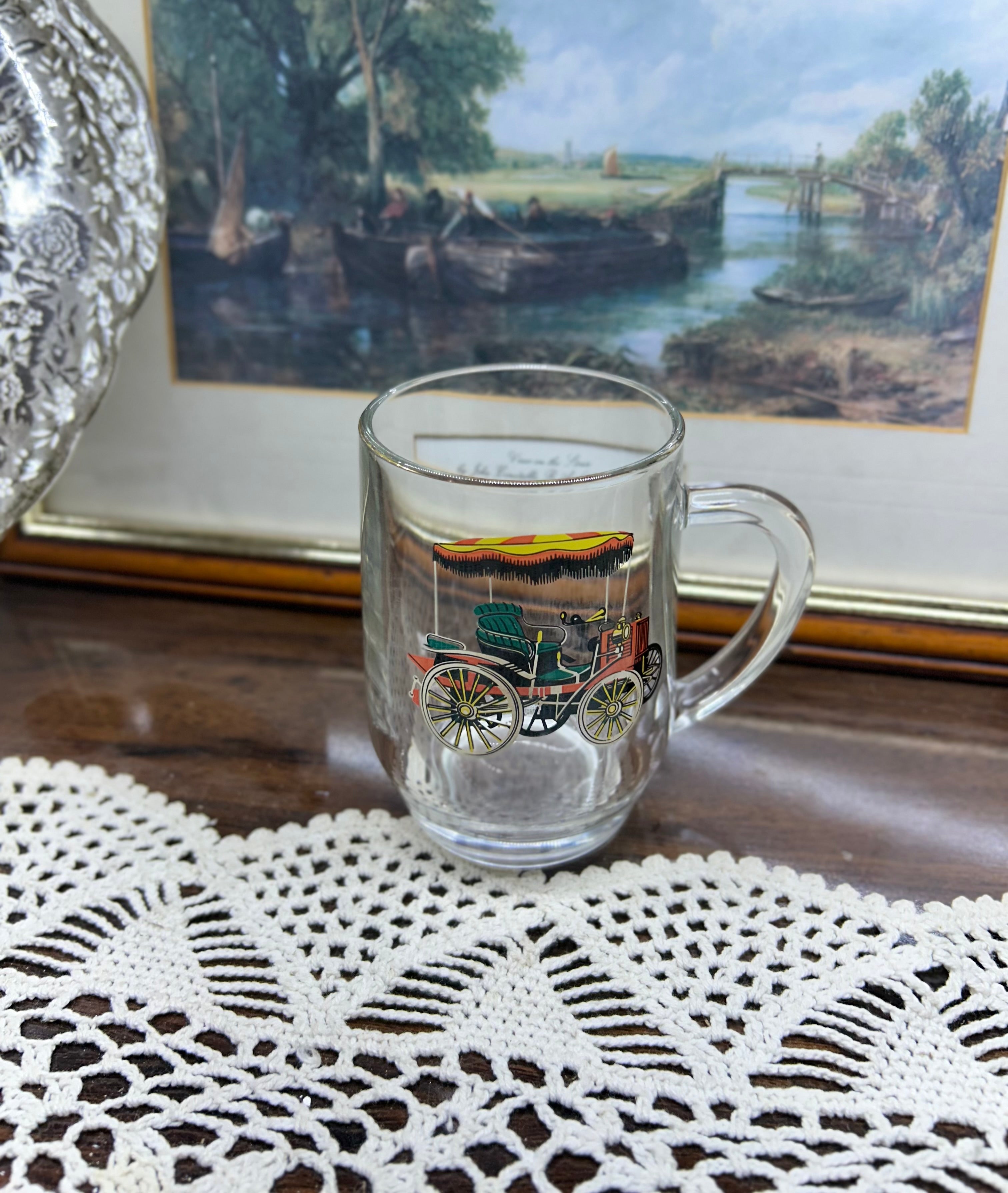 Vintage Hazel-Atlas 1950's glass mug
