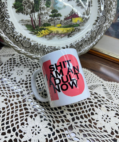Ceramic 18th birthday mug