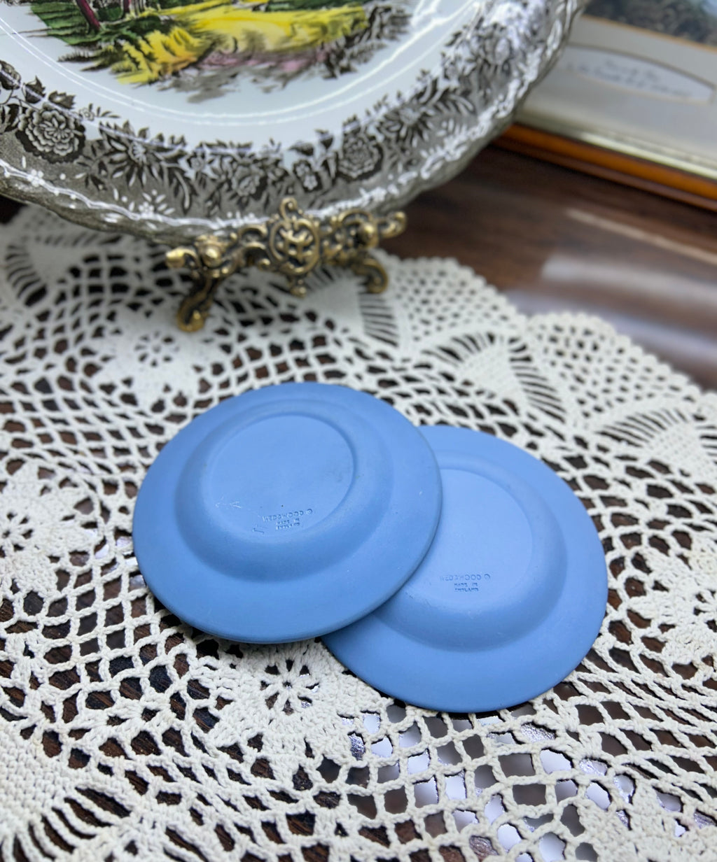 Wedgwood Jasperware trinket dishes — commemorating the 1981 Royal Wedding of Prince Charles and Lady Diana.