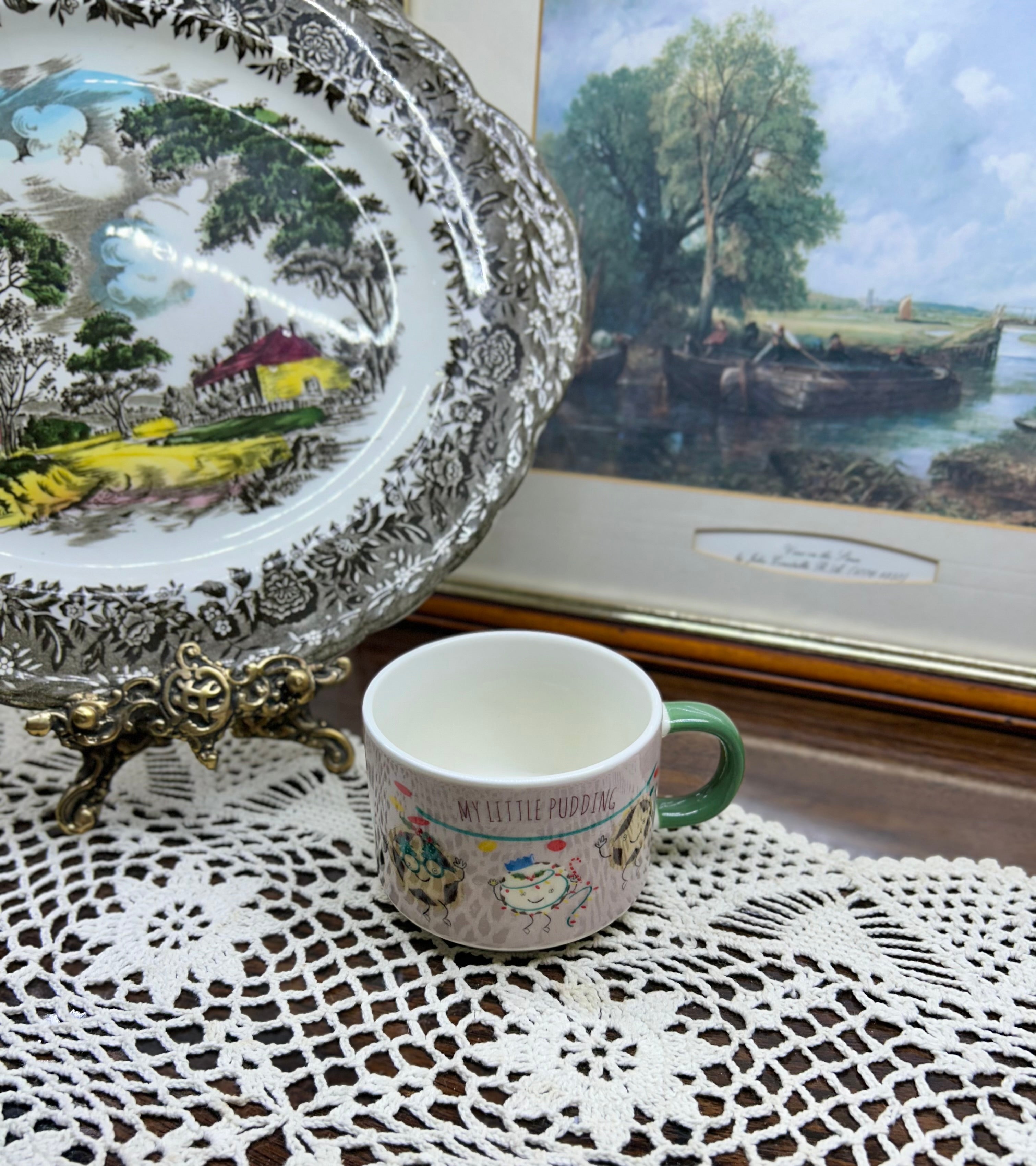 Next ceramic cup “My little pudding”