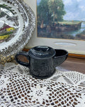 Victorian ceramic shaving scuttle or shaving mug | traditionally used by gentlemen for wet shaving.