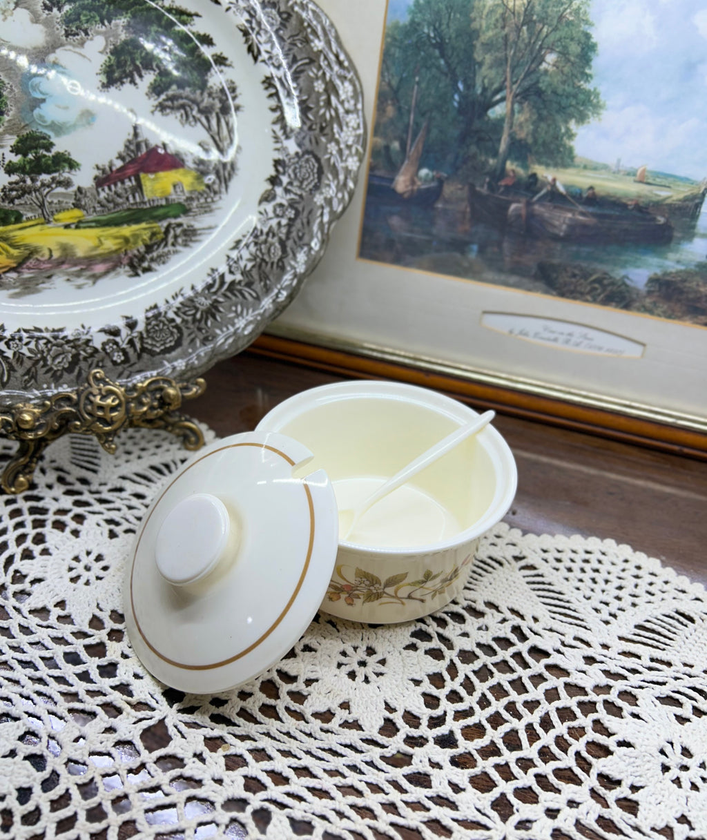 Marks and Spencer (M&S) Harvest Melamine Lidded Sugar Pot
