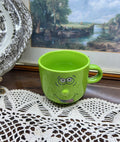 3D ceramic large handled cereal mug — ceramic