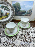 Vintage cup & saucer set in the delicate floral pattern