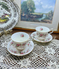Royal Albert “Lavender Rose” tea cup and saucer set, made of fine bone china in England
