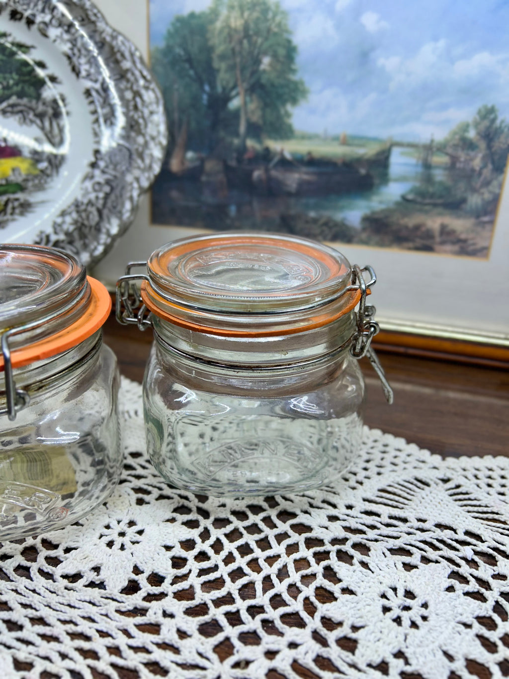 Kilner clip top jars, which are designed for preserving and storing food 550ml — Set of 2