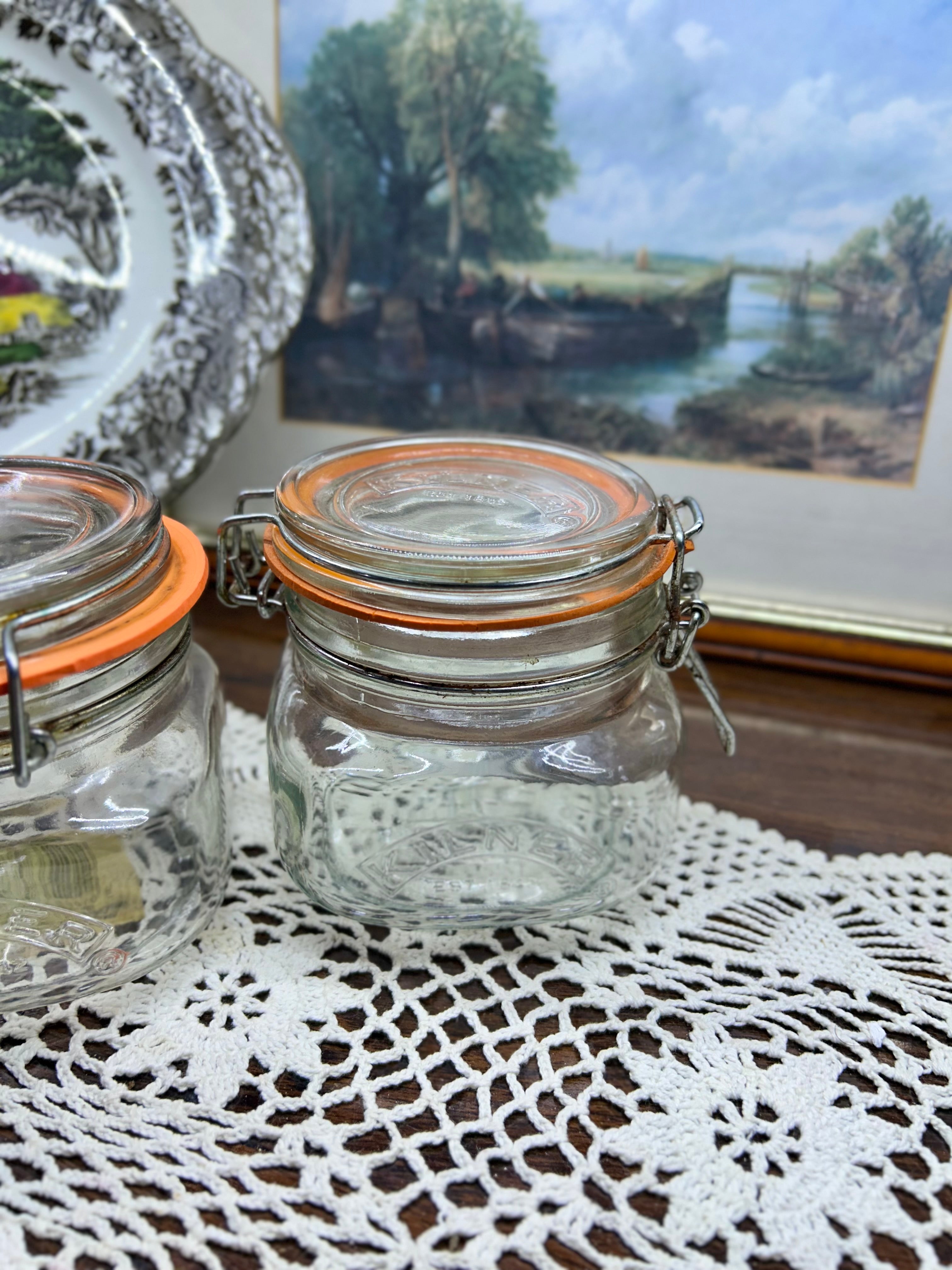 Kilner clip top jars, which are designed for preserving and storing food 550ml — Set of 2