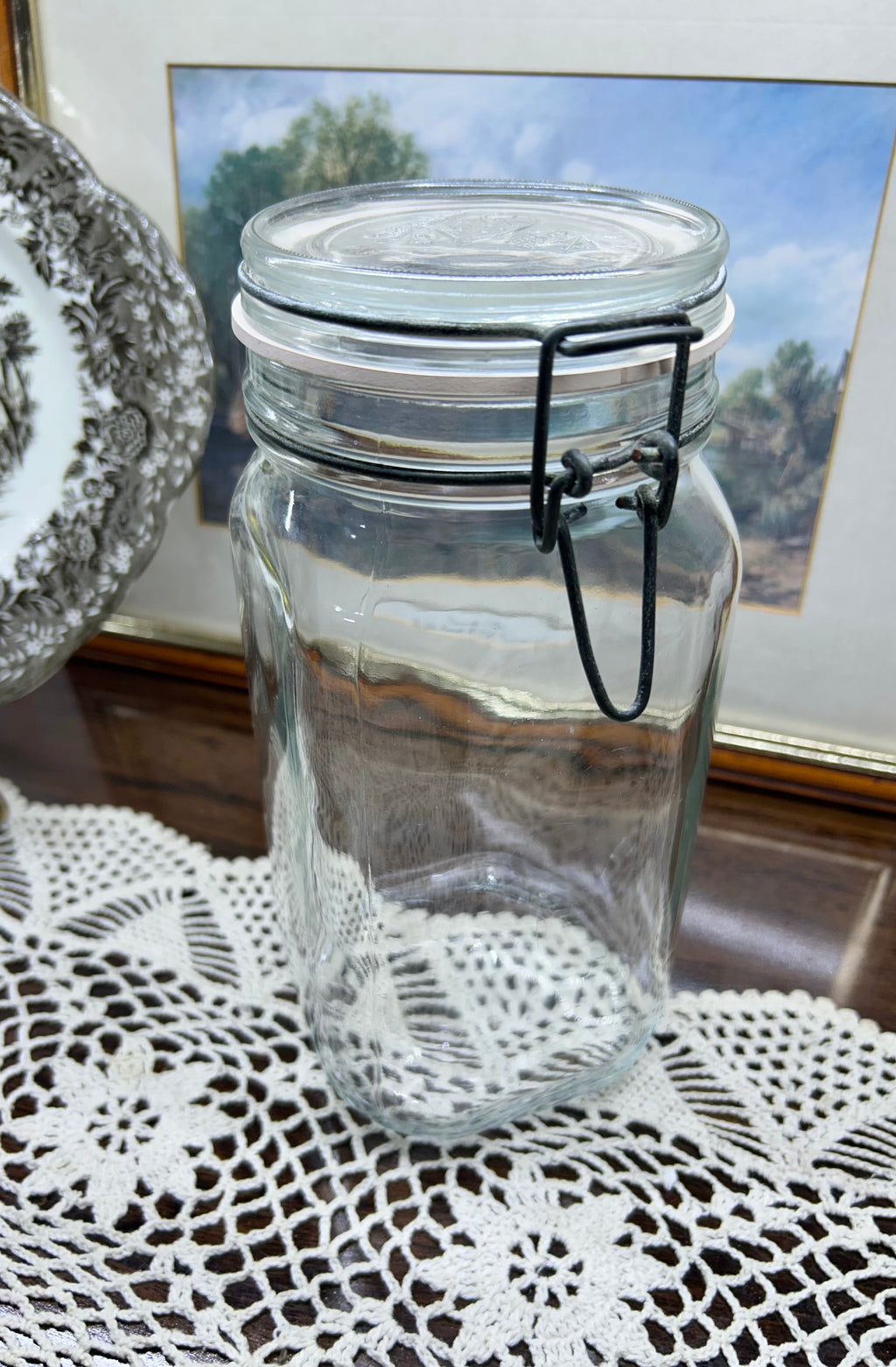 Bormioli Rocco Fido Glass Jar 1.5Litres — Italy