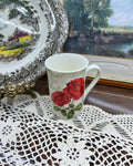 Vintage heritage floral design tea mug — fine bone China