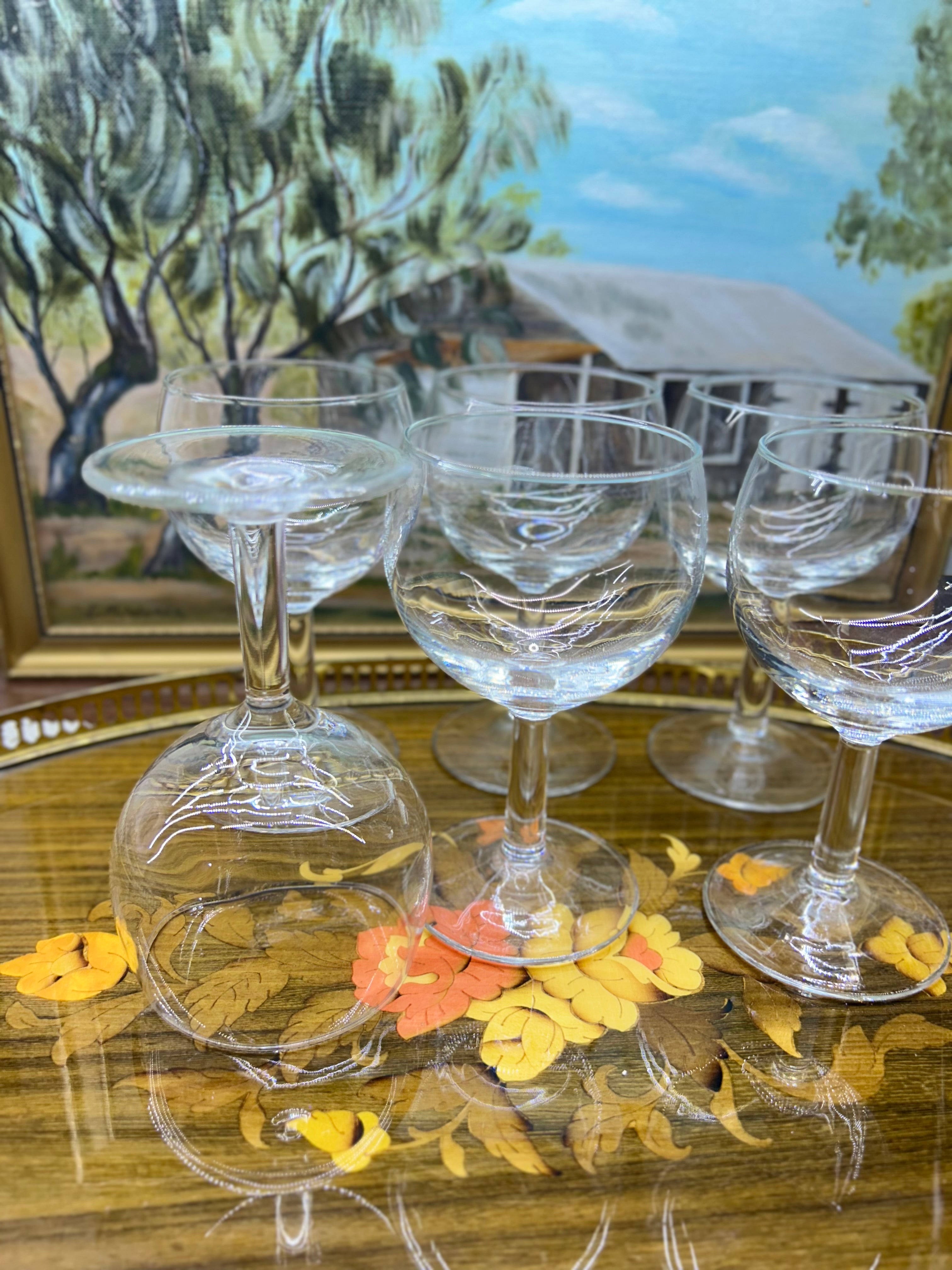 Paris goblets 8 oz. balloon wine glasses — set of six