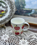 TESCO ceramic apple tea mug