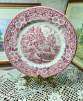 Vintage Broadhurst "The Constable Series Red" wall decorative plate — England 8”