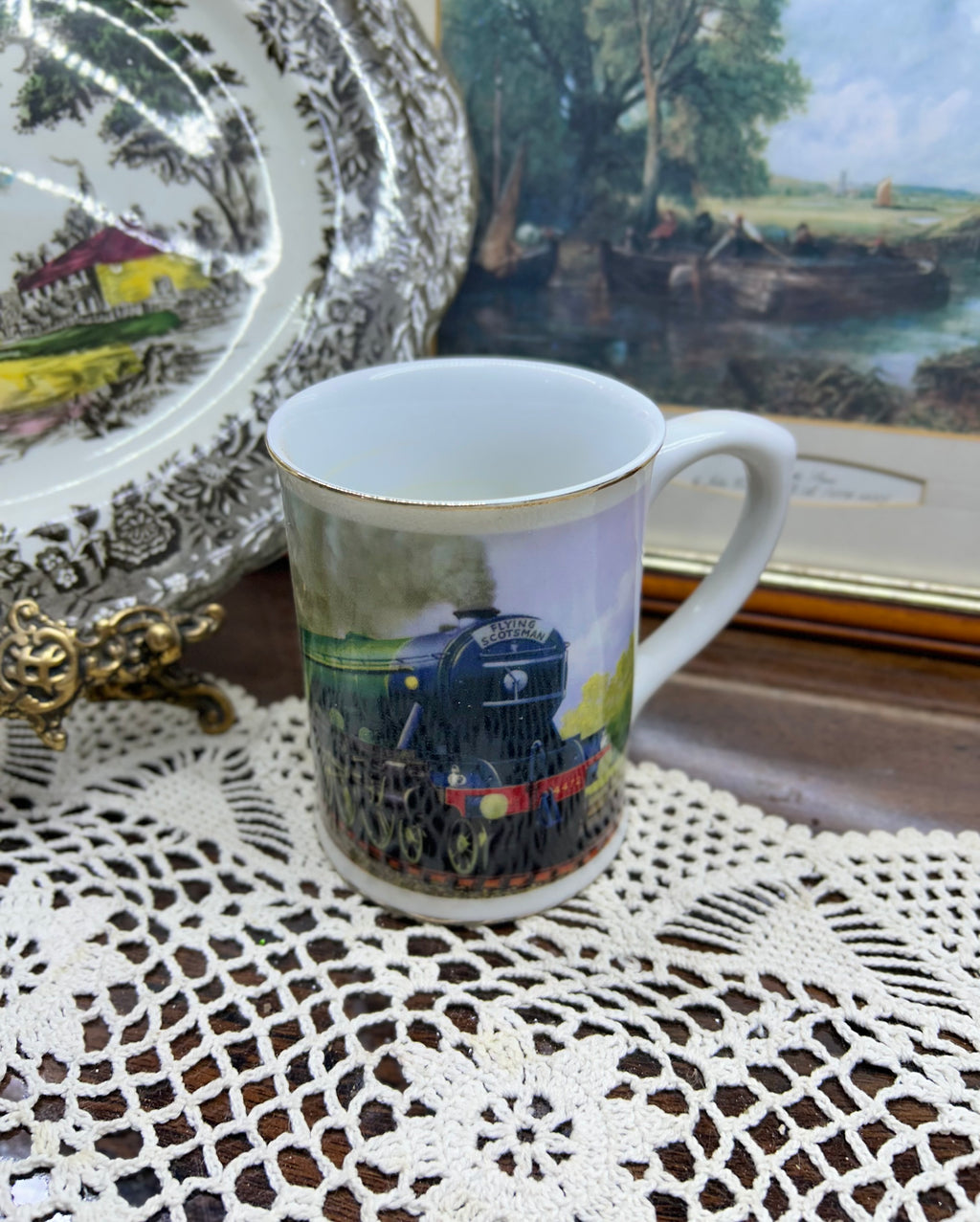 Marks & Spencer Flying Scotsman train mug