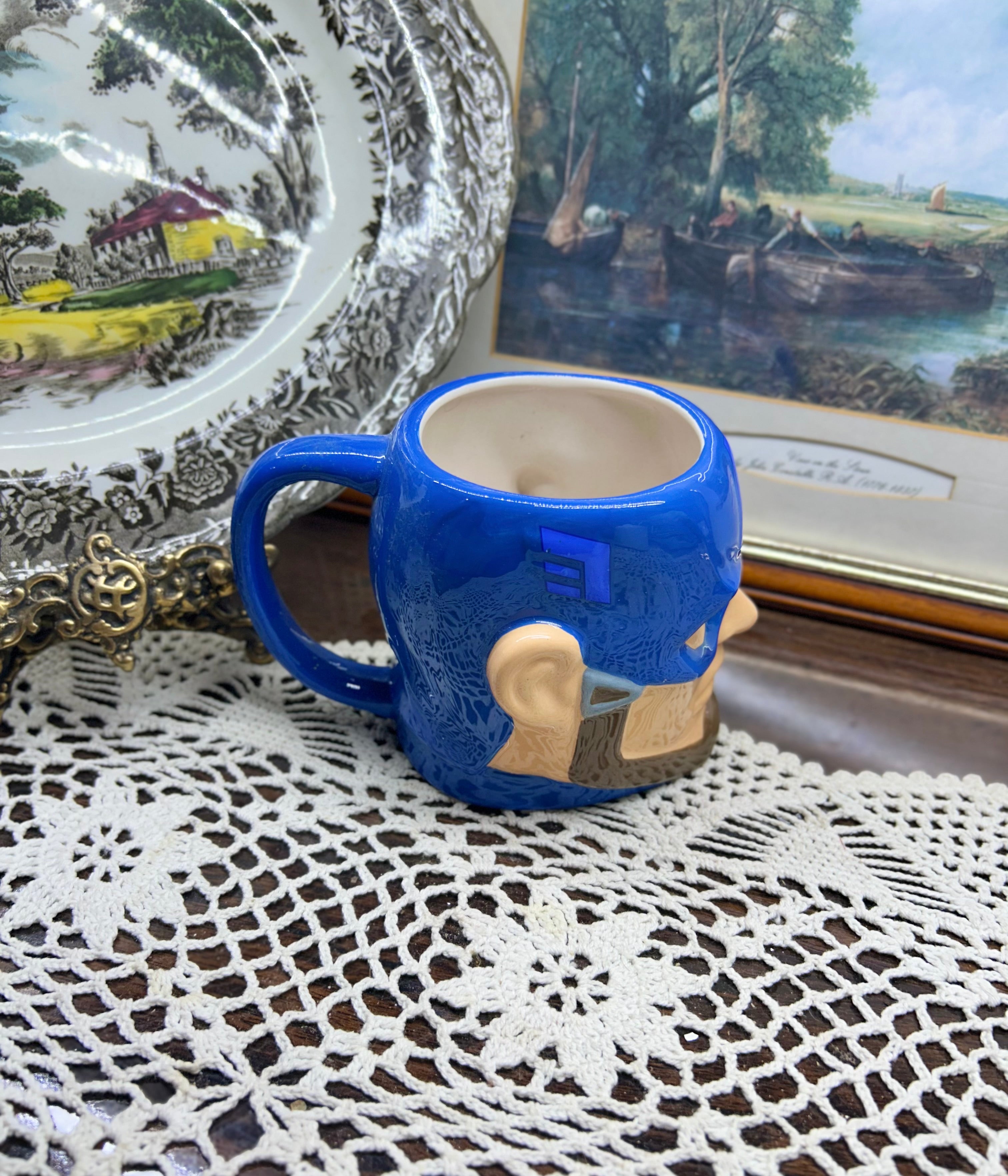Marvel Captain America 3D sculpted mug