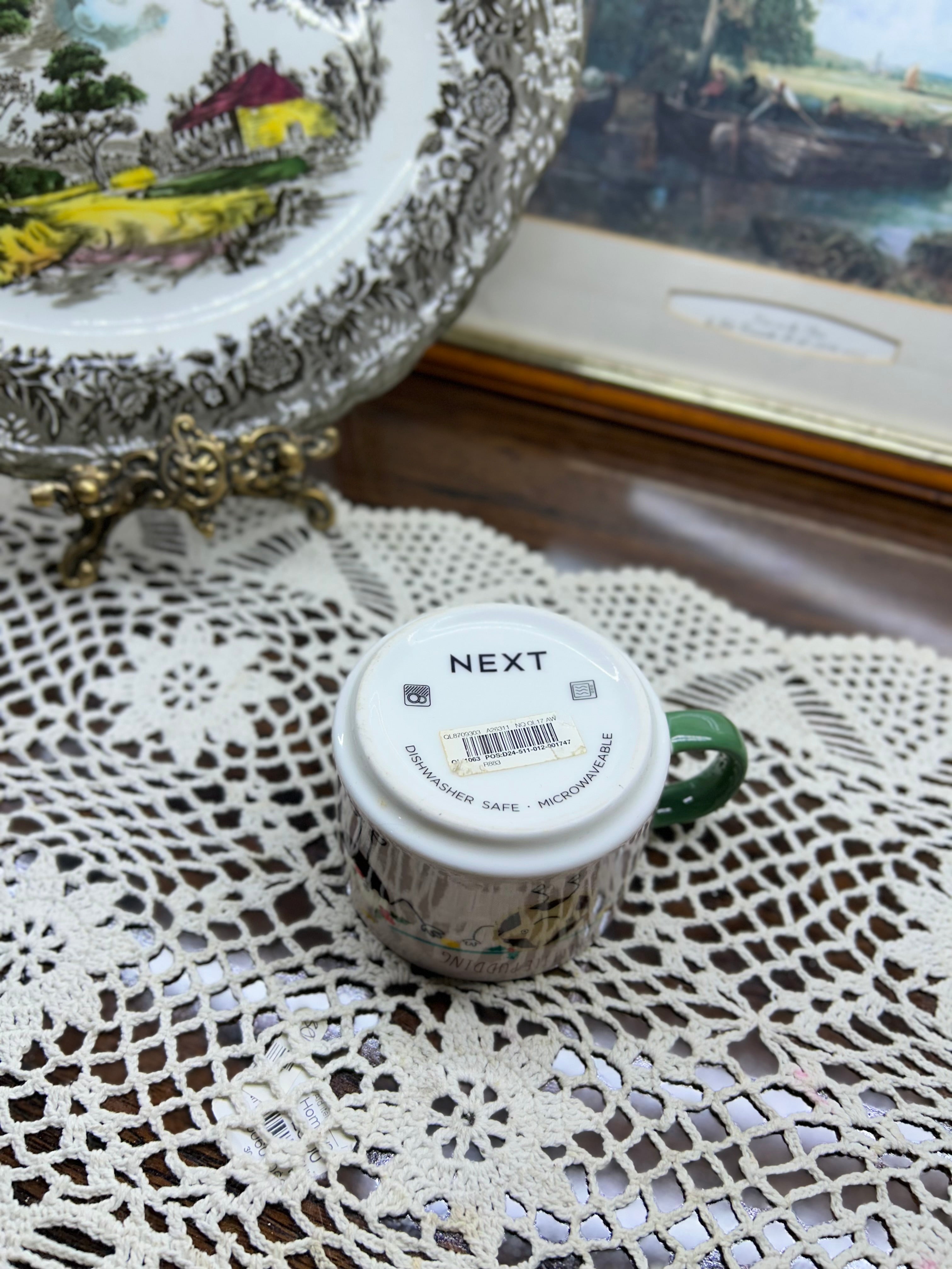 Next ceramic cup “My little pudding”