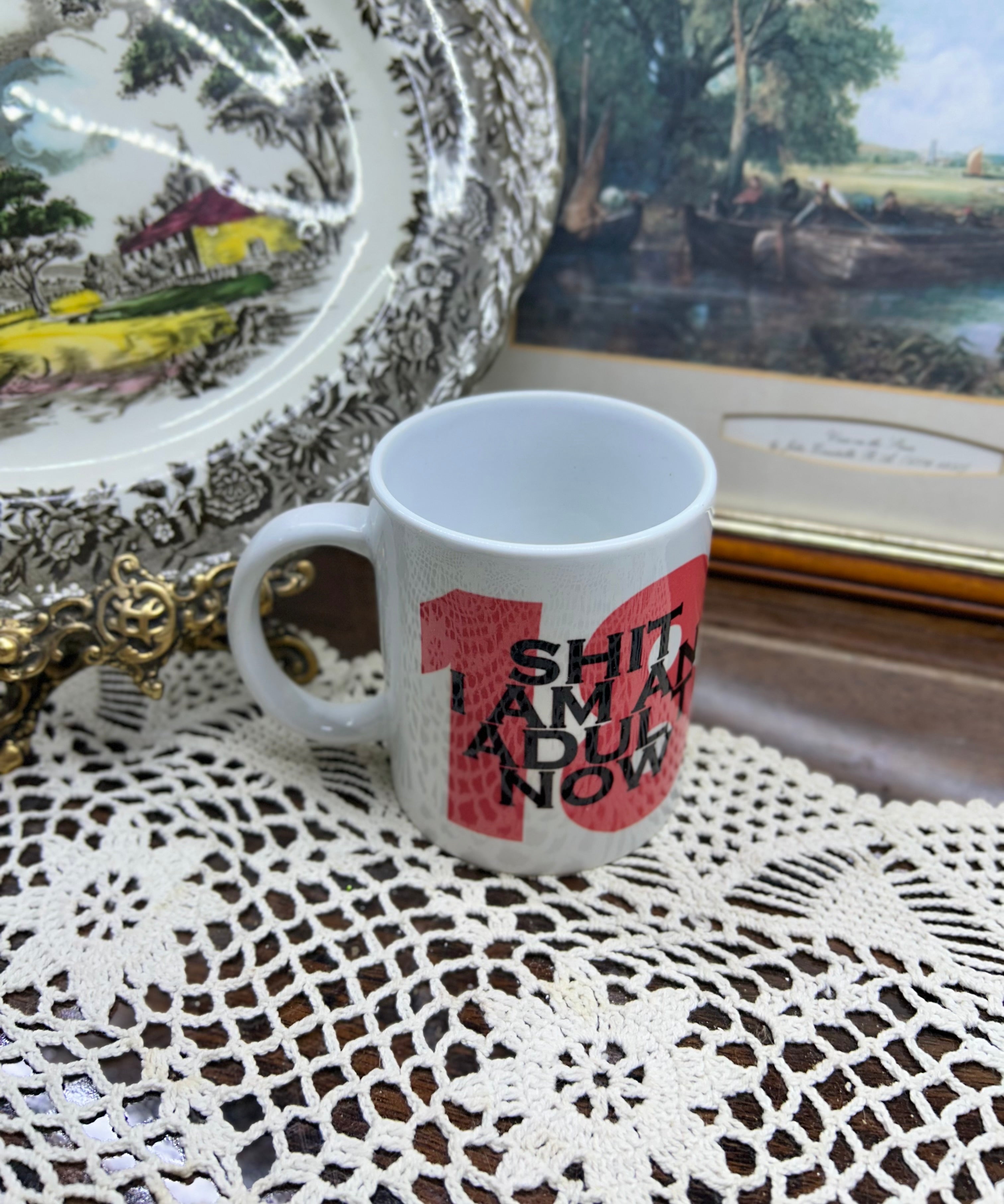 Ceramic 18th birthday mug