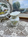 vintage Aynsley ‘Wild Tudor’ Fine Bone China jug