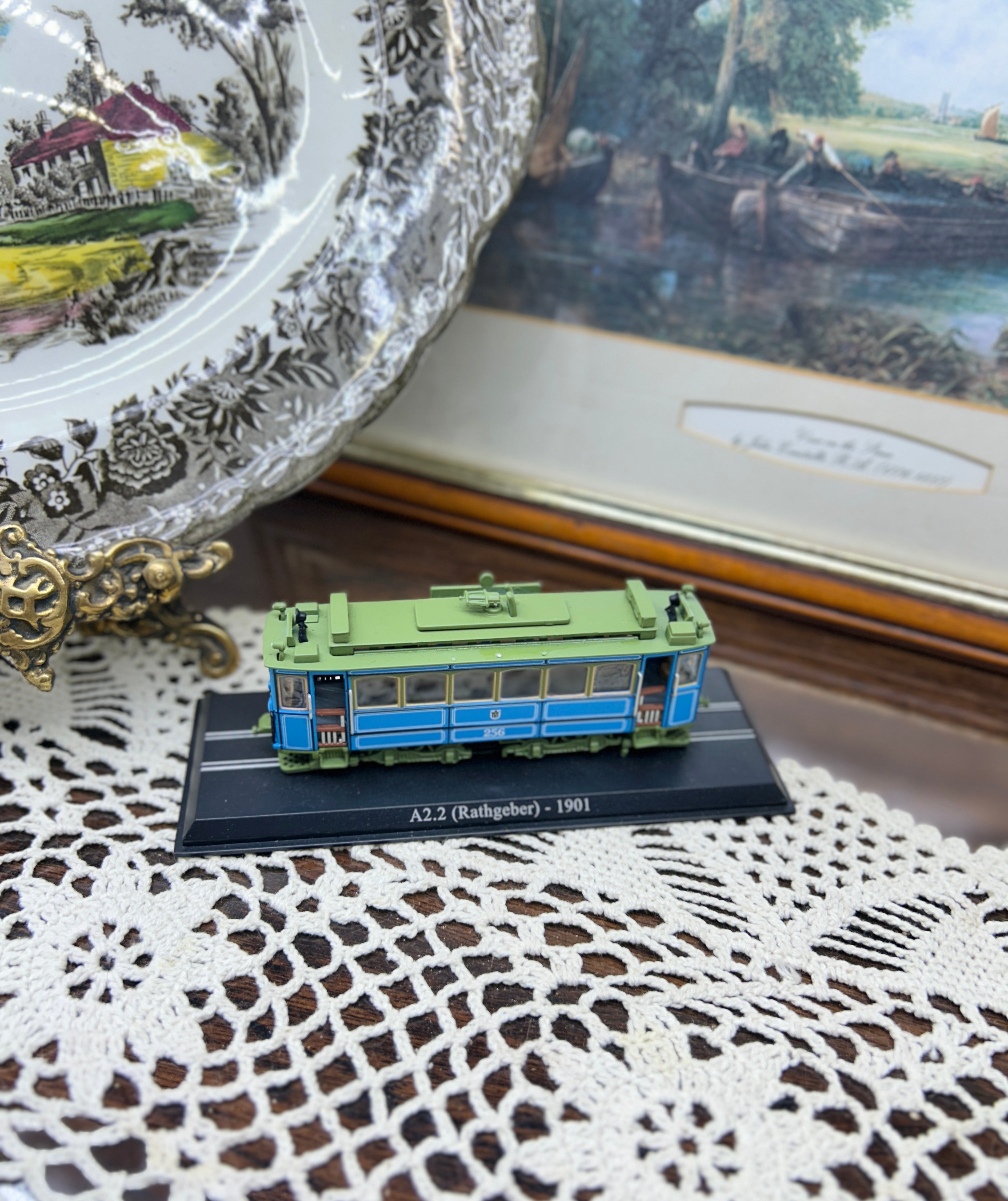 1/87 scale Atlas Editions A2.2 Rathgeber 1901 model tram