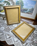 Pair of wooden photo frames — England