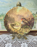 Royal Doulton limited edition collector wall decorative plate featuring a robin 7”