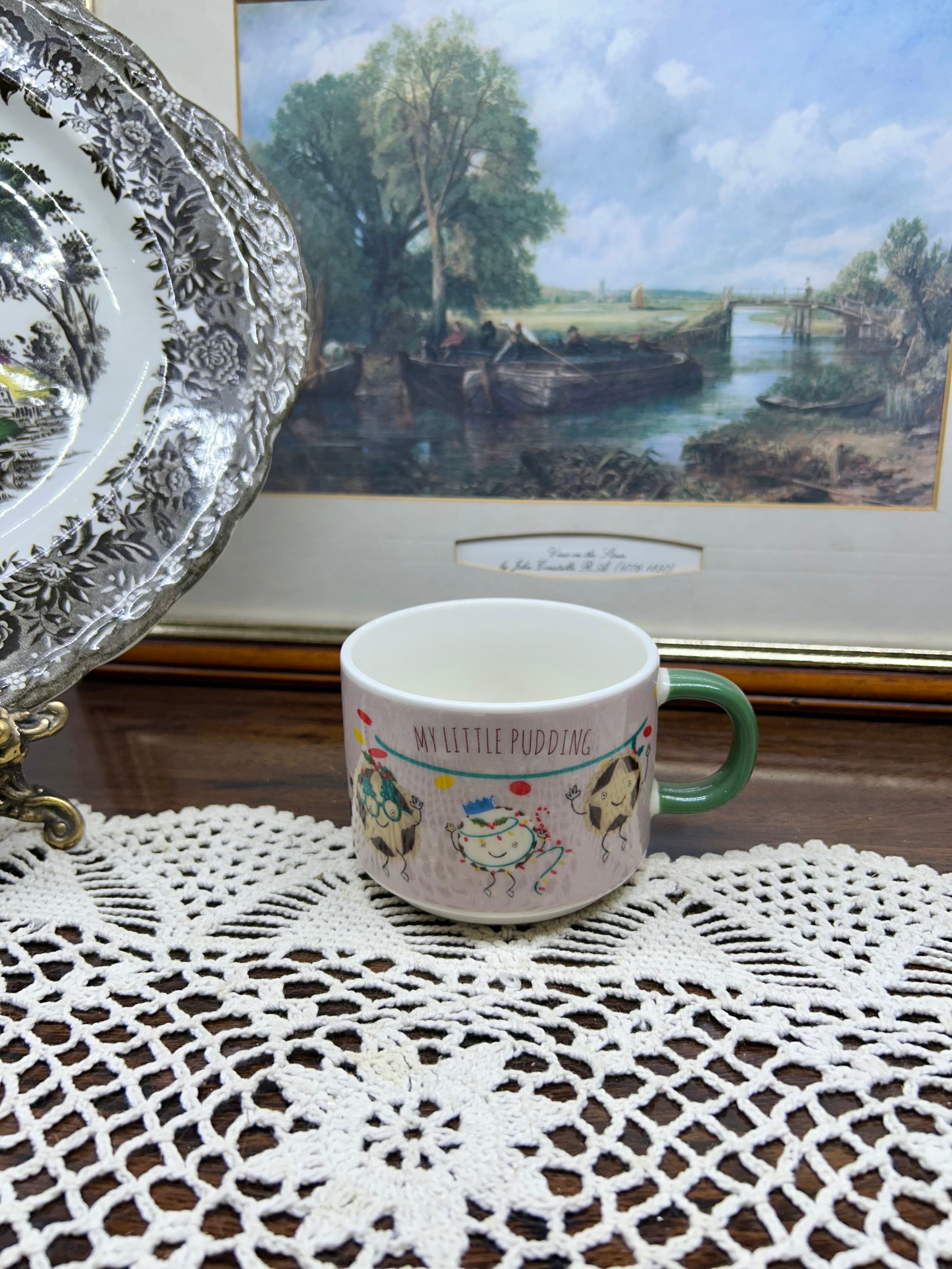 Next ceramic cup “My little pudding”