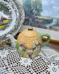Staffordshire Tableware "Christopher Wren" Cottages novelty teapot — England
