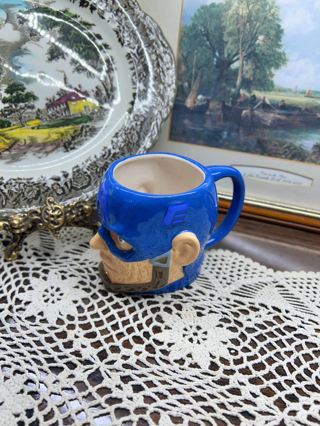Marvel Captain America 3D sculpted mug