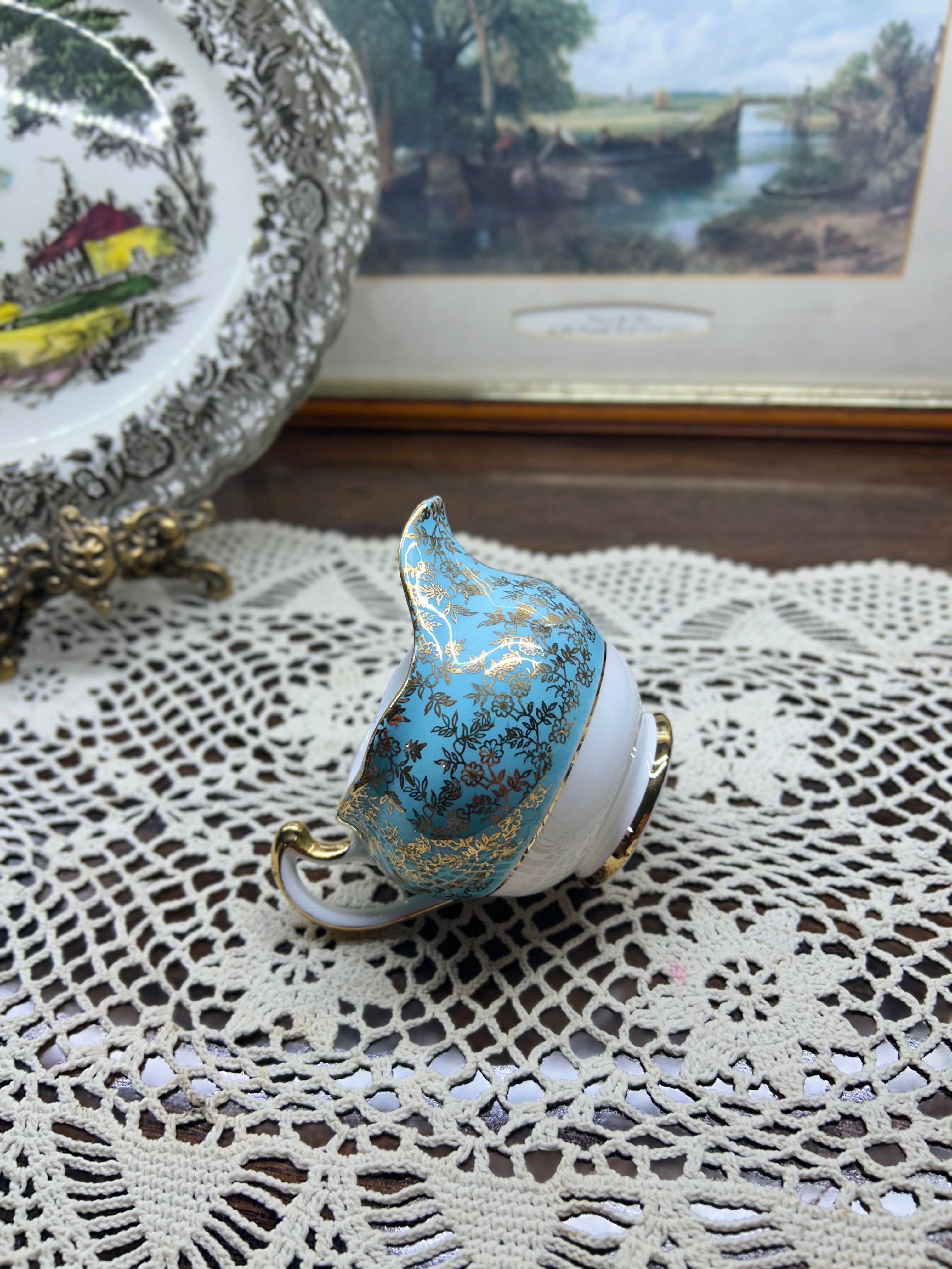 Vintage Harlequin Crown Regent Milk Jug/ Creamer