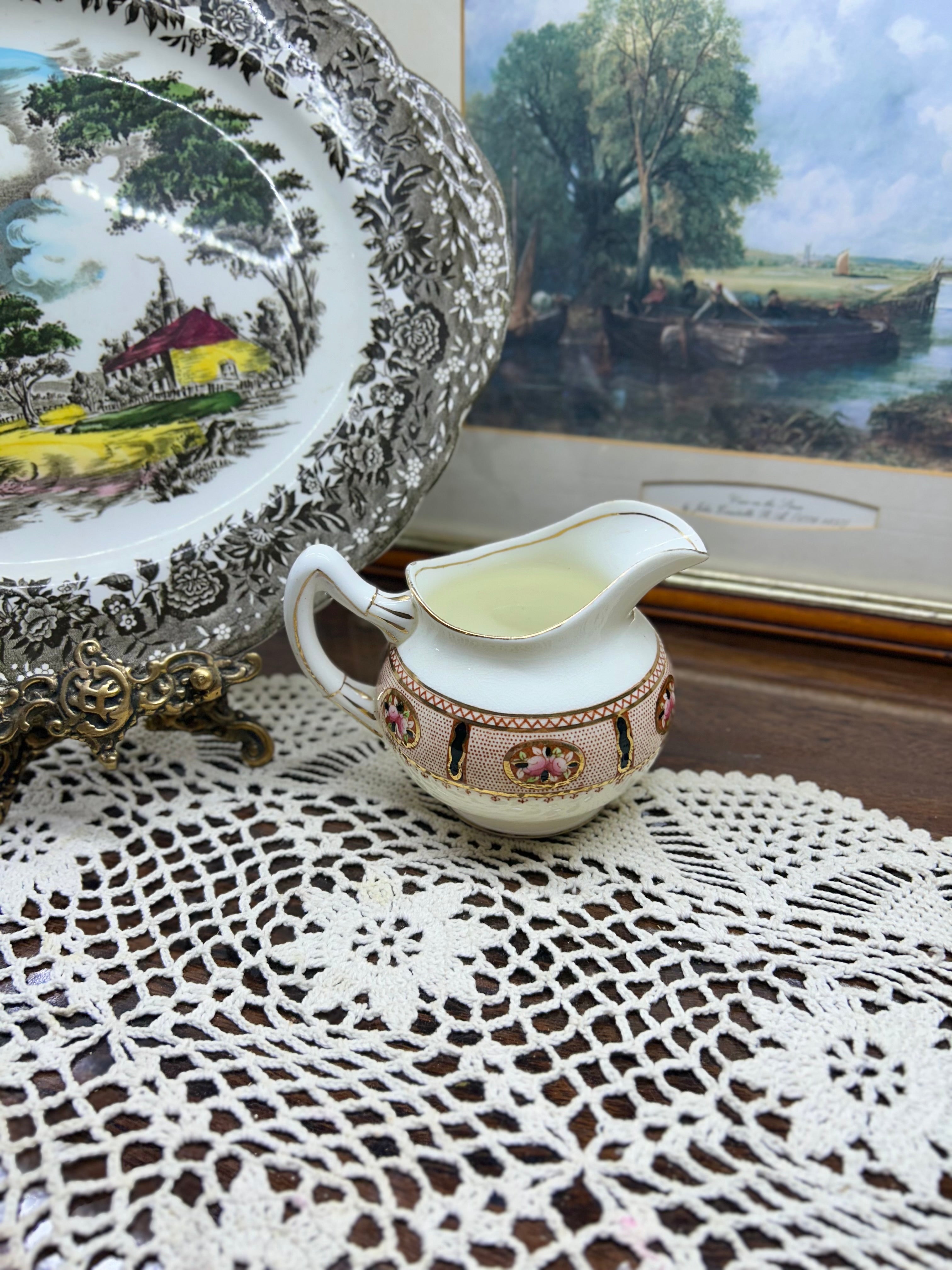 Vintage Paragon “Two roses” creamer