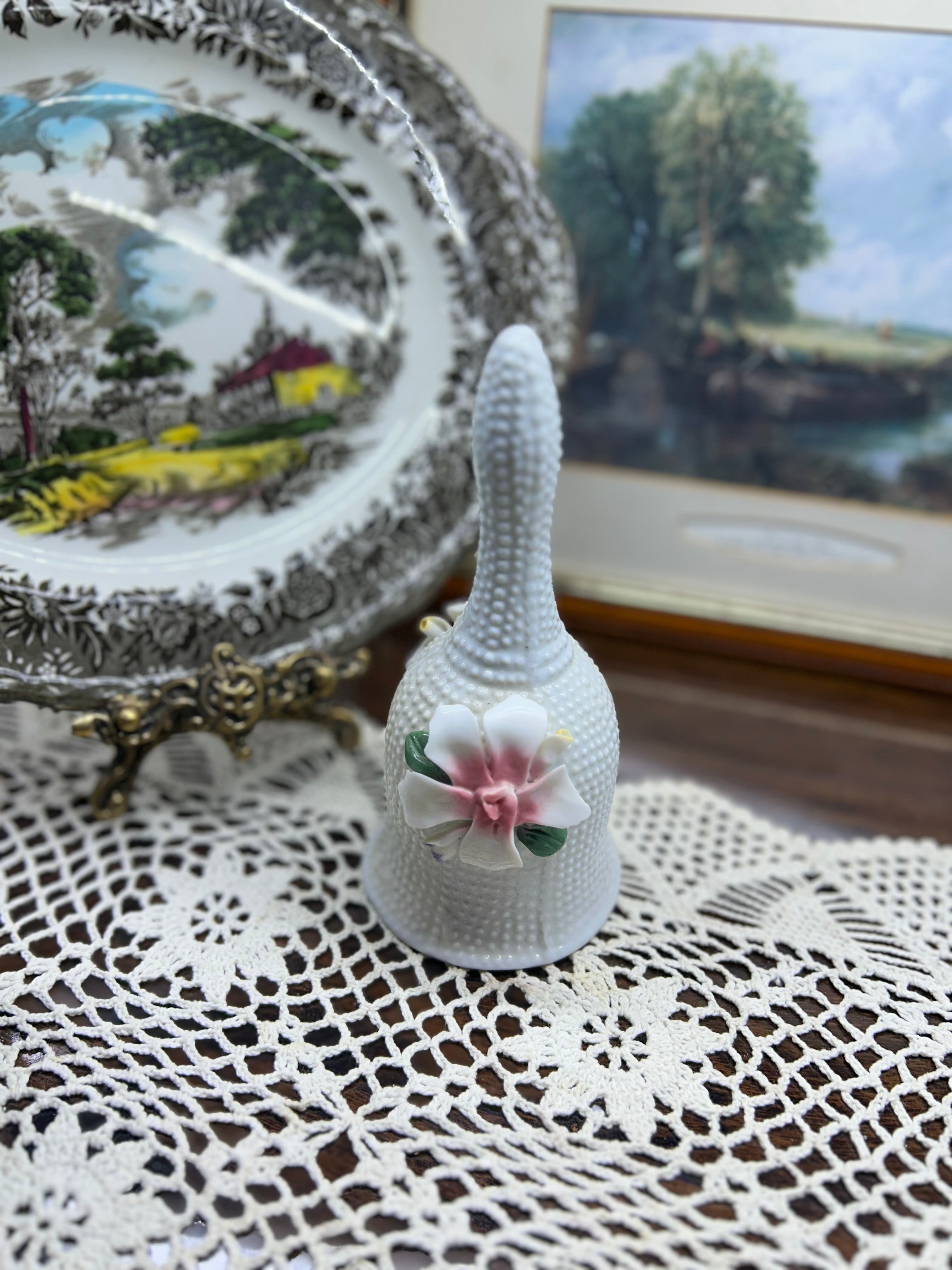 Vintage ceramic decorative bell