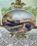 Wedgwood collectors plate from the "Railway Memories" series, featuring the artwork "Local Delivery" by artist Don Breckon 9”