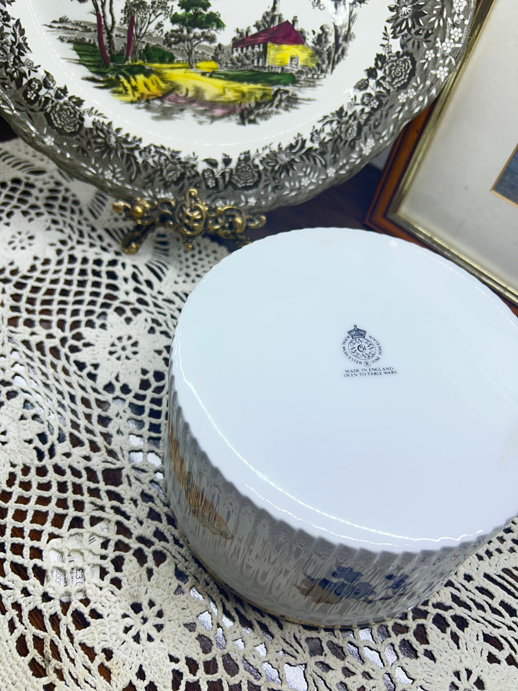 Royal Worcester Evesham Oven To Table Ware Soufflè Casselore