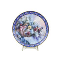 Lena Liu's Basket Bouquets "Pansies" Collectors Plate 8” by WS George, 1992 LIMITED EDITION