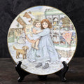 Vintage Royal Worcester LOVE Christmas Plate 1987 with Original Box